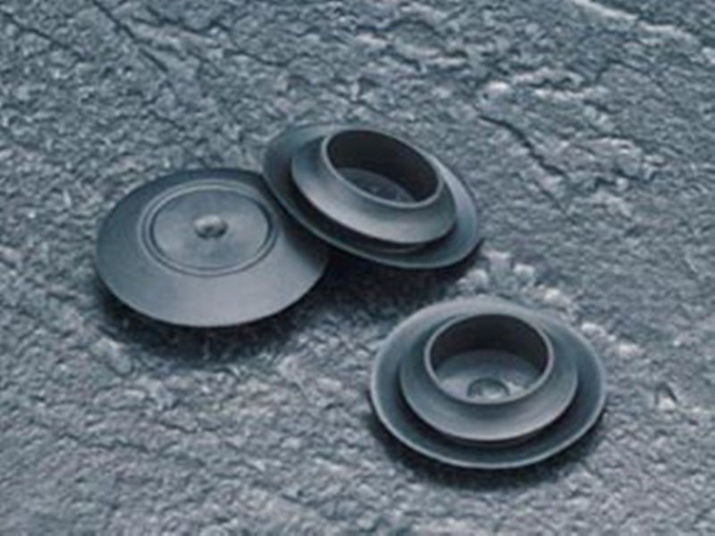 Caplugs (Pack of 10) 1" - (1.00 inch) Black Rubber Plugs || for Flush Mount Body and Sheet Metal Holes. Ergonomic Button Plugs with Flush-Type Heads || Made in USA by CAPLUGS | Fits 1" Hole Diameter - Image 3